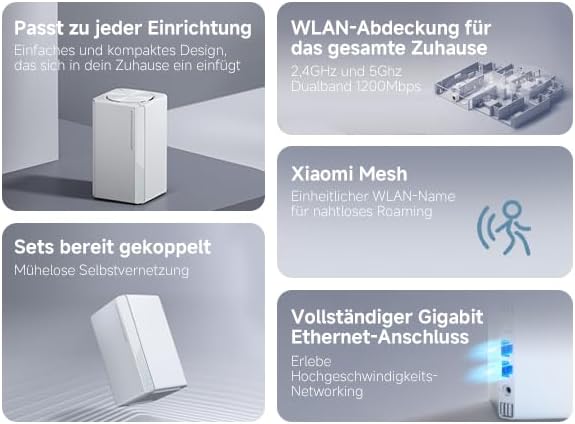 Mesh System AC1200 EU(1-Pack)