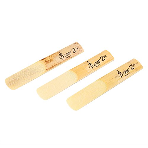 image for Bnineteenteam 10pcs Clarinet Reeds 2.5 Plastic B-Flat for Repair Parts