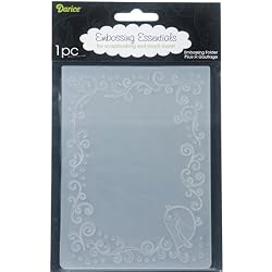 Darice 1216-63 Bird Border Embossing Folder, 4.25