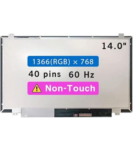 Dalle Ecran LCD LED 17.3" 1600x900 HD+ 30 Pins - Modèle N173FGA-E34 Rev.C4 - Pour Réparation