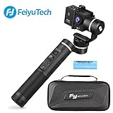 Feiyu G6 3-Axis Handheld Gimbal Stabilizer with WiFi Bluetooth Connection, 12Hrs Runtime OLED Screen for Gopro Hero 7/6 / 5/4 Session, Sony RX0, Yi Cam 4K, AEE Cameras (Updated Version of G5)