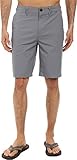 Hurley Men's Dri-Fit Chino Walkshort, Cool Grey, 32