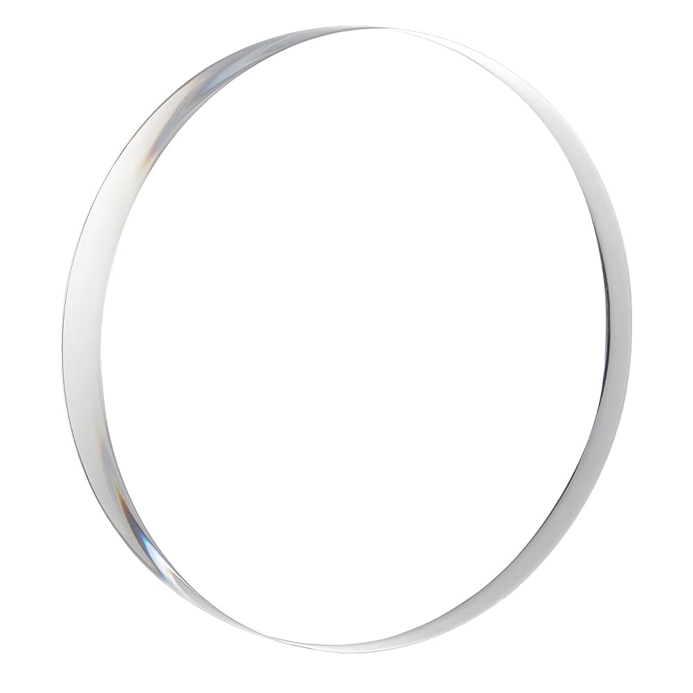 AHANDMAKER Acrylic Disc Display Block, 6" Diameter Acrylic Display Pedestal Display Base Display Riser Transparent Acrylic Round Circle Acrylic Round Blocks for Collectibles Figures Display