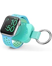 Portable Wireless Charger for Apple Watch,Portable iwatch Charger 1000mAh Smart Keychain Power Bank,Compatible for Apple Watch Series 6,5,4,3,2,1,SE,Nike+ & 44/40/42/38mm Watch Charger Travel