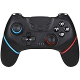 Cosaux FM10 Nintendo Switch Controller, Wireless Pro Gamepad Game Controller with Dual Vibration Motor 6-axis Sensing Turbo Function for Nintendo Switch (Third-Party Product)