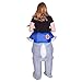 Bodysocks Adult Inflatable Rabbit Fancy Dress Costume