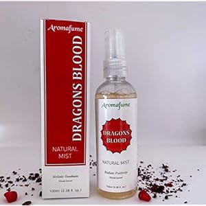 Aromafume Dragons Blood – Meditation and Wellness Natural Mist (3.3 Oz /100ml) Clean, Smoke-free, Non Toxic alternative to incense & a fantastic way to imbibe your favorite fragrance!