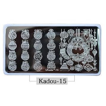 Amazon Com Nail Art 1x Nail Stamping Plates 2019 Fashion New Year