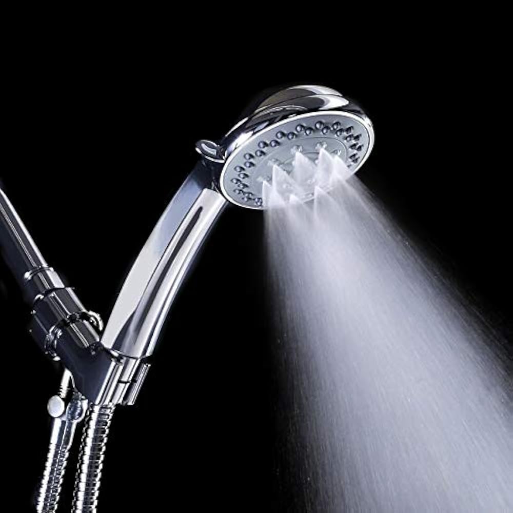 Handheld Shower Head With Hose High Pressure Spray Multifunction Held