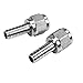 Stainless Steel 304 Barded Swivel Nut Set of 2, 1/4