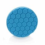 Chemical Guys BUFX_105_HEX5 Hex-Logic Light Polishing/Finishing Pad, Blue (5.5 Inch)