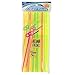 Neon-Colored Super Flexible Straws, 80 Count