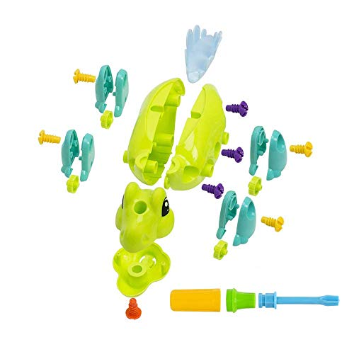 3 Pack Take Apart Dinosaur Dog Toy Set with Tools|Kids can Takeapart &Re-Assemble|Promotes STEM Learning for Boys Girls