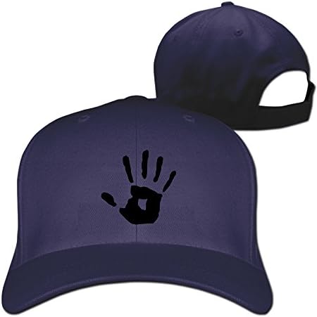 EQQ Handprint Summer Unisex Cap With Adjustable Snapback Outdoors For Men And Women