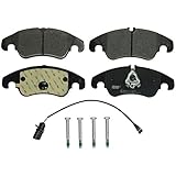 Wagner QuickStop ZX1322 Semi-Metallic Disc Pad Set, Front