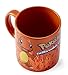Charmander Orange Flame coffee mug with Charmander character