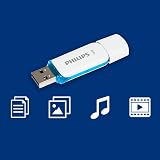 Philips Snow 16 GB USB 2.0 Flash Drive - Blue view 7