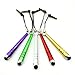 Stylus Pen, IC ICLOVER 10PCS Long Stylus Pen/Touch Screen Pen/Portable Pen for iPhone 4S 5S 5C 6 6Plus 6s Plus/iPad/iPod/Samsung S4 S5 S6 Edge Plus Note 2 3 4 5 (sharp2)