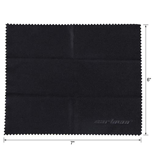 CARTMAN Microfiber Cleaning Cloth 30 Pack for Lens, Eyeglasses, Glasses, Screen, iPad, iPhone, Tablet, Cell Phone - Lint Free Cleaner Cloths to Clean Camera Lenses, Tablets & TV Screens