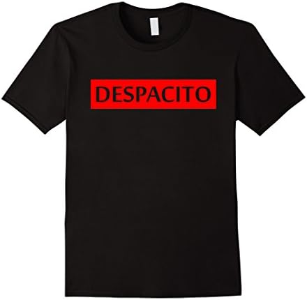 Mens Despacito TShirt Graphic Despacito Tee Shirt Large Black