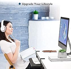 BONTEC Keyboard Tray Under Desk, Pull Out Keyboard