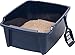 IRIS High Sided Open Litter Pan with Scoop, Blue