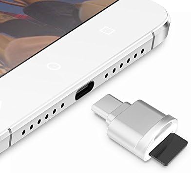 USB 3.1 Type C Card Reader, Toposend Portable Key chain USB Type C micro SD Card Reader OTG Adapter for PC Laptop Macbook Pro, ChromeBook Pixel, LG Nexus 5X and more USB C Devices