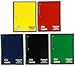 Norcom Wide Ruled Spiral Bound Notebook 70 Sheets Assorted Colors (Pack of 5)