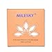 Milesky White Wedding Cotton Handkerchiefs Lace Edges 10 Inches (Pack of 6)