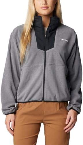 ZX Women's Summit 1/4 Textured Fleece Jacket (Silver, Small) at