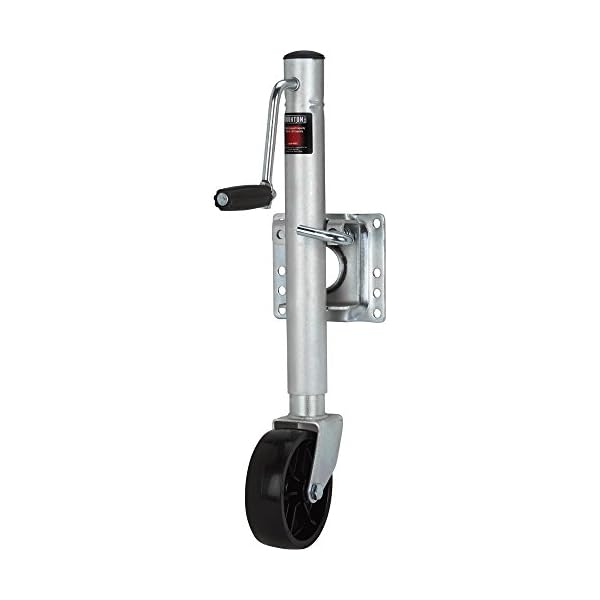 Ironton-Bolt-On-Side-Wind-Marine-Swivel-Jack-1000-Lb-Capacity-Zinc-Finish