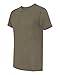 Next Level Men's Triblend Crew L MILITARY GREEN