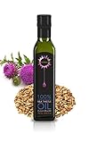 Milk Thistle Seed Oil Cold Pressed Unrefined Raw 100% Natural Non GMO 8.45 fl/oz 250 ml
