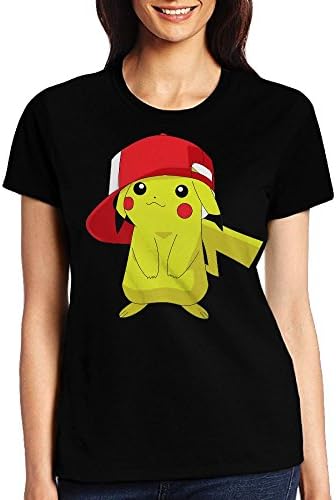Printing T-Shirt Mighty Fine Pokemon Customized Graphic Casual O Neck Short Sleeve Tees Tops for Women