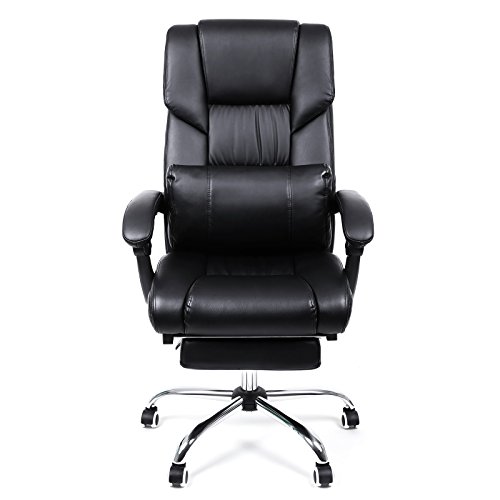 SONGMICS-Poltrona-Girevole-con-Poggiagambe-Sedia-Direzionale-Ergonomica-da-Ufficio-Studio-Regolabile-con-Rotelle-OBG71B