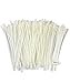 250 Premium Heavy Duty 8 Inch Mount Hole Zip Ties | White Nylon Mount Hole Cable Ties | XGS Mount Hole Wire Ties by APTronix (8 Inch, White)