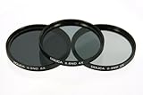 Dolica CF-NDK52 52mm 0.3, 0.6, 0.9ND Neutral Density Filter Kit