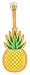 Kikkerland Pineapple Luggage Tag (TT38)