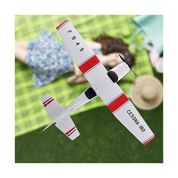 XHH RC Flugzeug F949 Cessna 182 Modell Schaum EPP RC Drohne 2.4G 3-Kanal-Fernbedienung Flugzeug Segelflugzeug, Kinder… – Bild 6