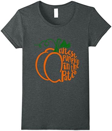 Womens Halloween gifts - Custest pumpkin in the patch shirts XL Dark Heather