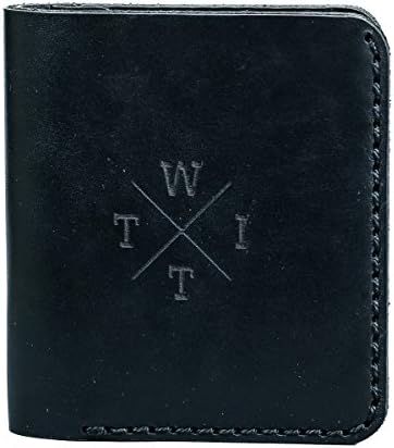 EWITT Leather Slim Bifold Coin Wallet