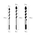 Masonry Drill Bits Set, 10 Piece Tungsten Carbide Tip Drill Bits for Porcelain Ceramic Tile, Concrete, Brick Wall, Glass, Mirrors, Plastic Wood (3 4 5 6 6 8 8 10 10 12mm)
