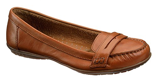Hush Puppies Tan Ceil Penny Womens Loafer Shoes, Size 5