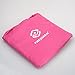 Freemen Perfect Chaise Lounge Towel Cover with Storage Pockets (Rose)