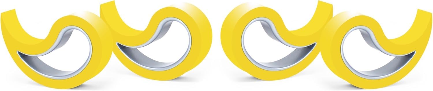 Stoppy, Stoppi, doorstopper, windowstopper, stopper, set of 4 available in 14 colours (Yellow)