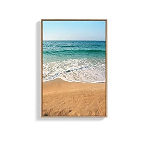 Framed Canvas Wall Art for Living Room, Bedroom Seaside Canvas Prints for Home Decoration Ready to Hang - 16x24 inches