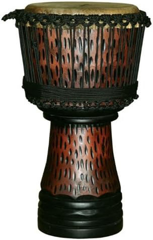 X8 DrumsKing Cheetah Elite Pro Djembe Drum, Small