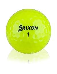 Srixon Soft Feel - Pelotas de golf, color amarillo