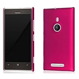 Nokia Lumia 925 Case, Ultra Slim Lightweight PC Hard Case Cover for Nokia Lumia 925 Smartphone (Slim - Rose)