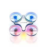 Boldclash BWHOOP B-03 Altitude Hold Mini UFO Quadcopter Drone 2.4G 4CH 6 Axis Headless Mode Remote Control Nano Quadcopter RTF Blue